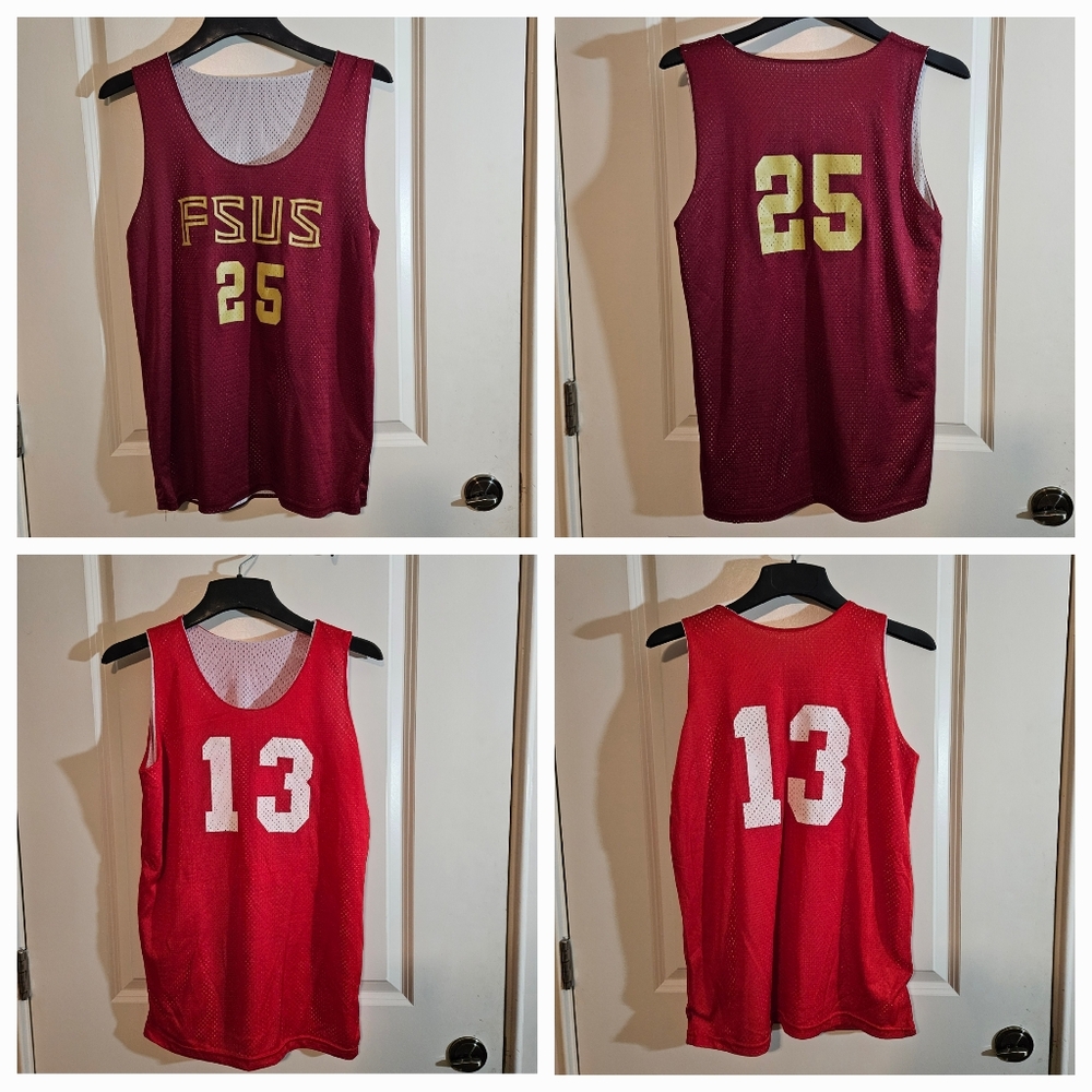 Game Play/Practice Game Reversible Basketball Jerseys Team Apparel